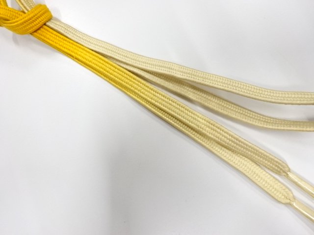 未使用品　正絹　手組帯締め